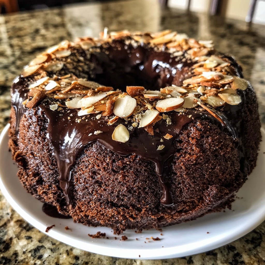 Chocolate Almond Flour Cake