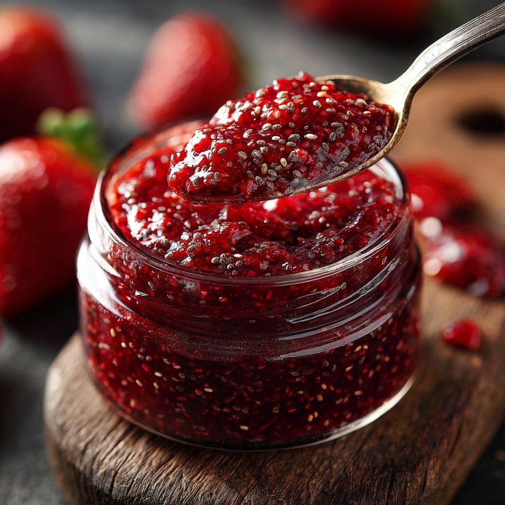 Easy Strawberry Chia Jam