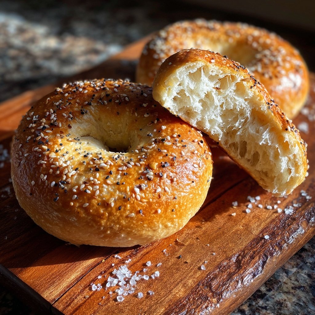 Olive Oil Yogurt Bagels