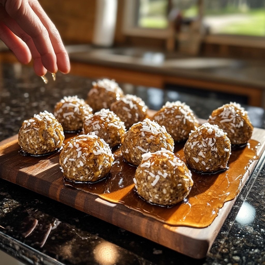 Protein Balls with Maple Syrup