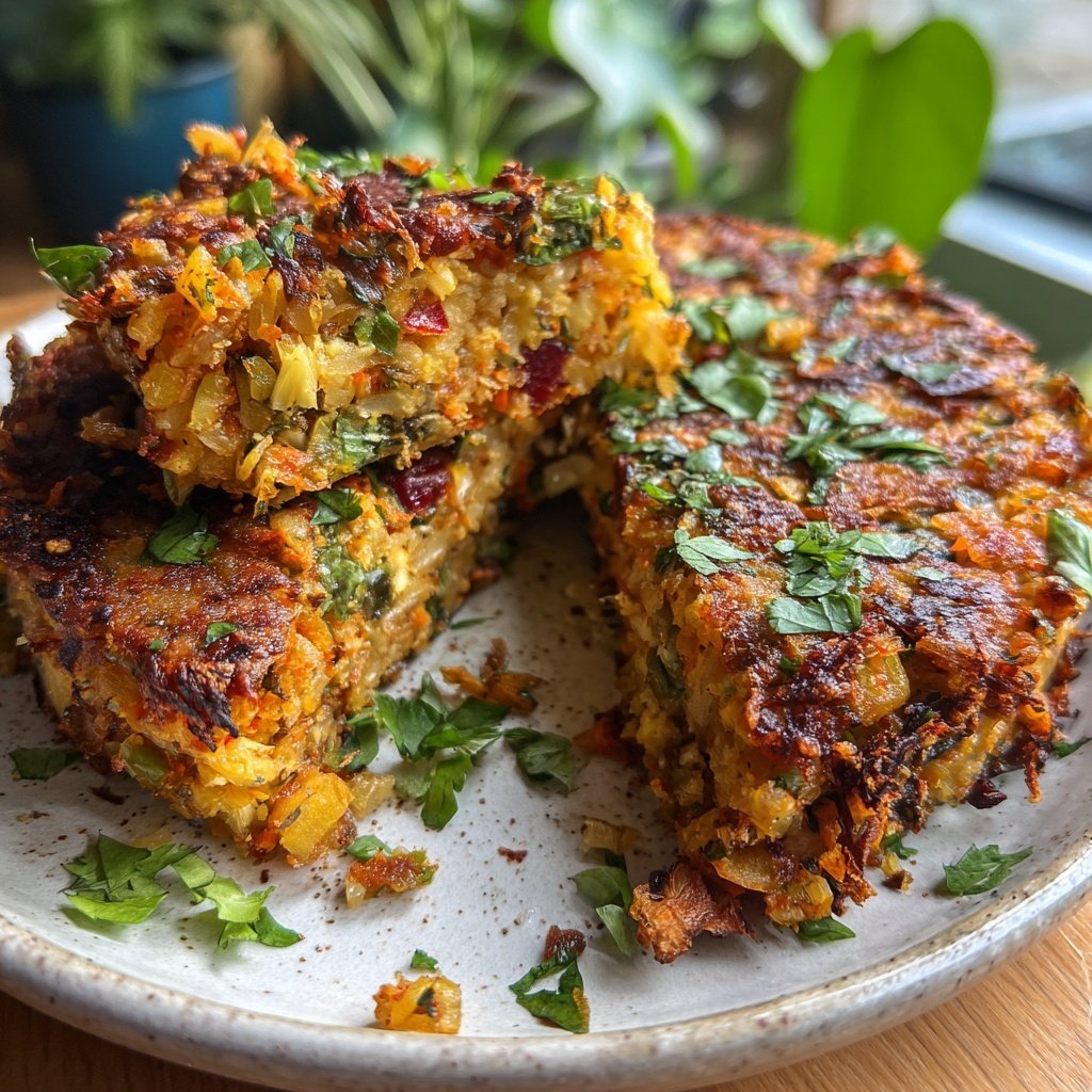 Baked Veggie Rice Cakes