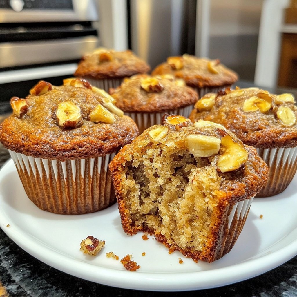 Banana Bread Muffins Recipe