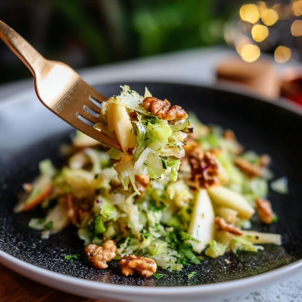 Celery Salad With Apples And Walnuts